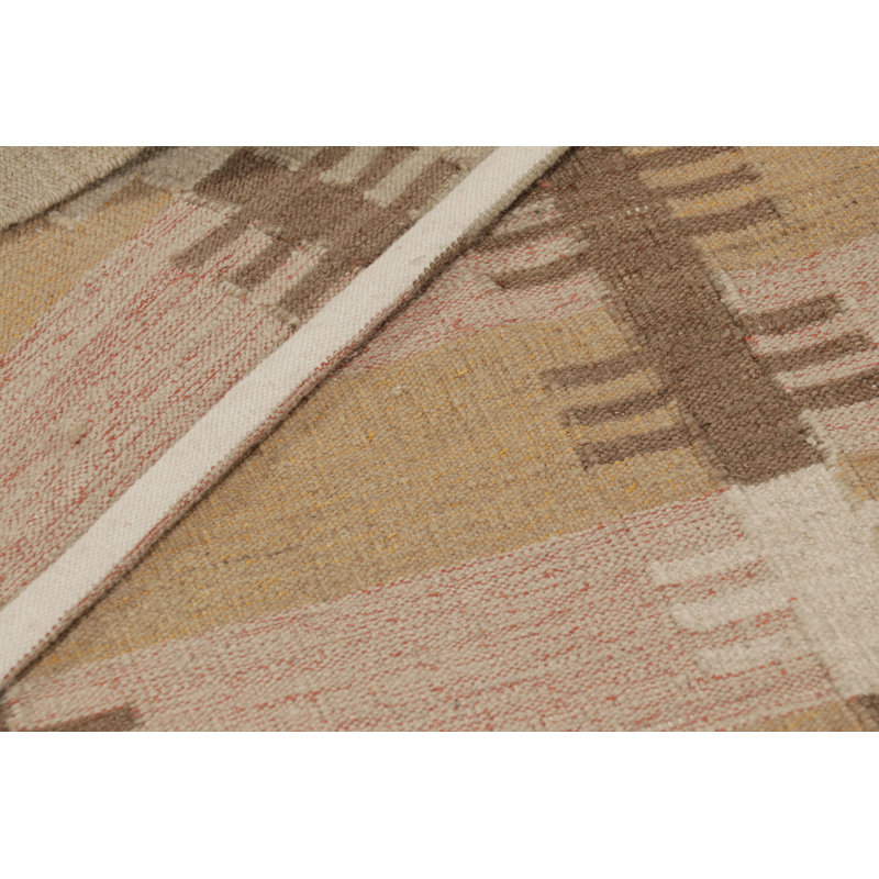 Scandinavian One-of-a-Kind 4'2X13'2 Area Rug
