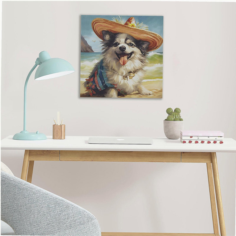Chihuahua, art mural sur toile