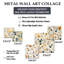 Watley - ensemble de 5 plantes murales