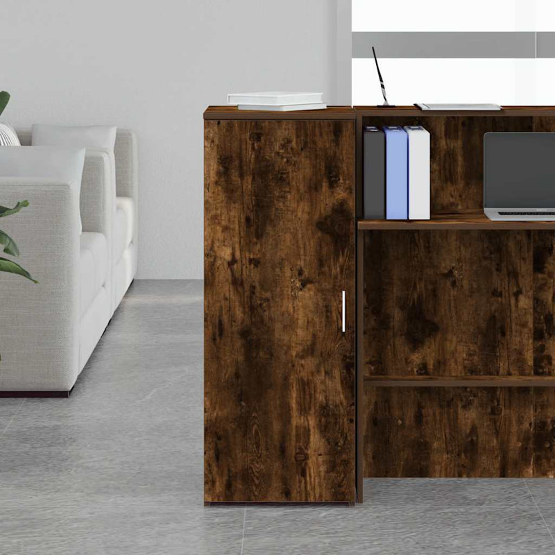 Storage Cabinet, Smoked Oak