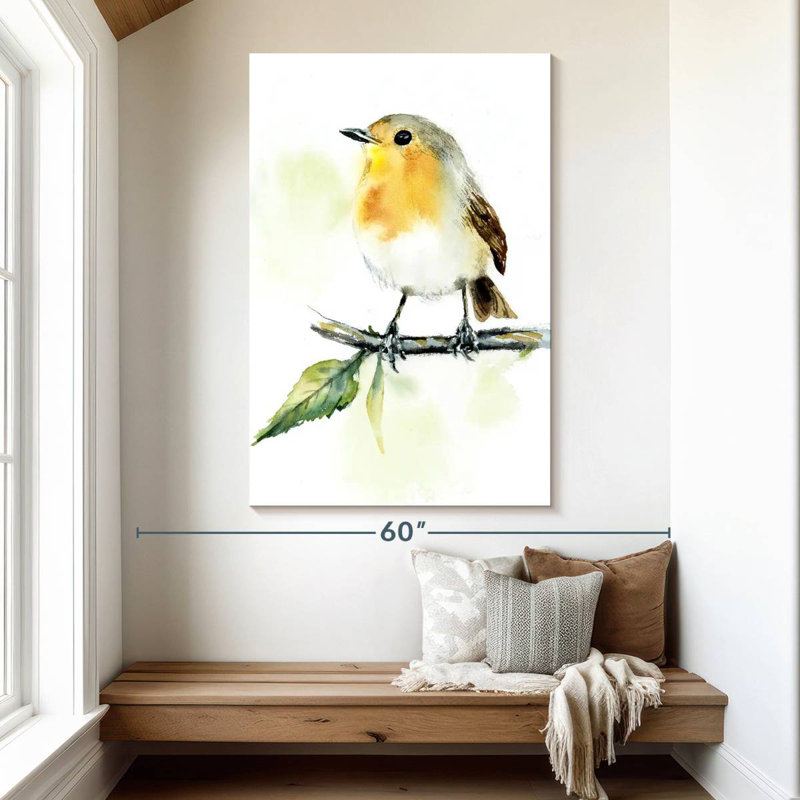 Brampt Robin Songbird, 51" H x 34" W