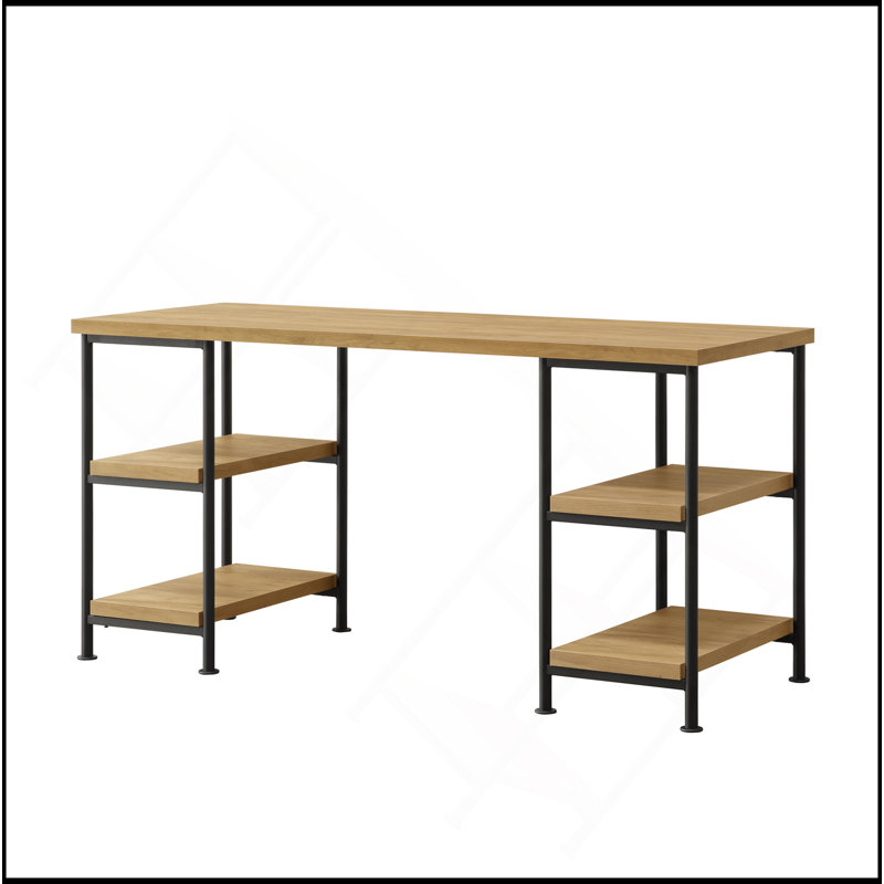 Bureau en chêne doré