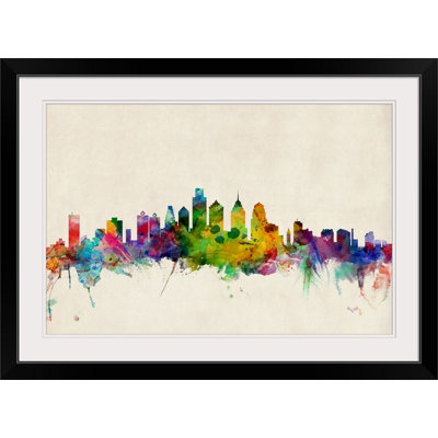 «Philadelphia Skyline» par Francy, impression