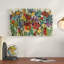 Art mural sur toile tendue - Silvia Vassileva «Confetti Floral I», décoration murale pour le salon, la chambre à coucher ou le bureau - 22 x 32-31355137