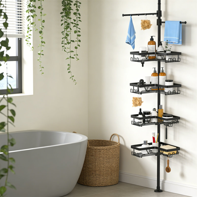 Metal Bathroom Shelves