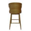 Tabouret de bar moderne et minimaliste en bois, ensemble de 2 tabourets de bar Mid-Century