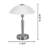 Waddell Metal Table Lamp-995768509