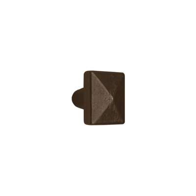 Bronze Square Knob
