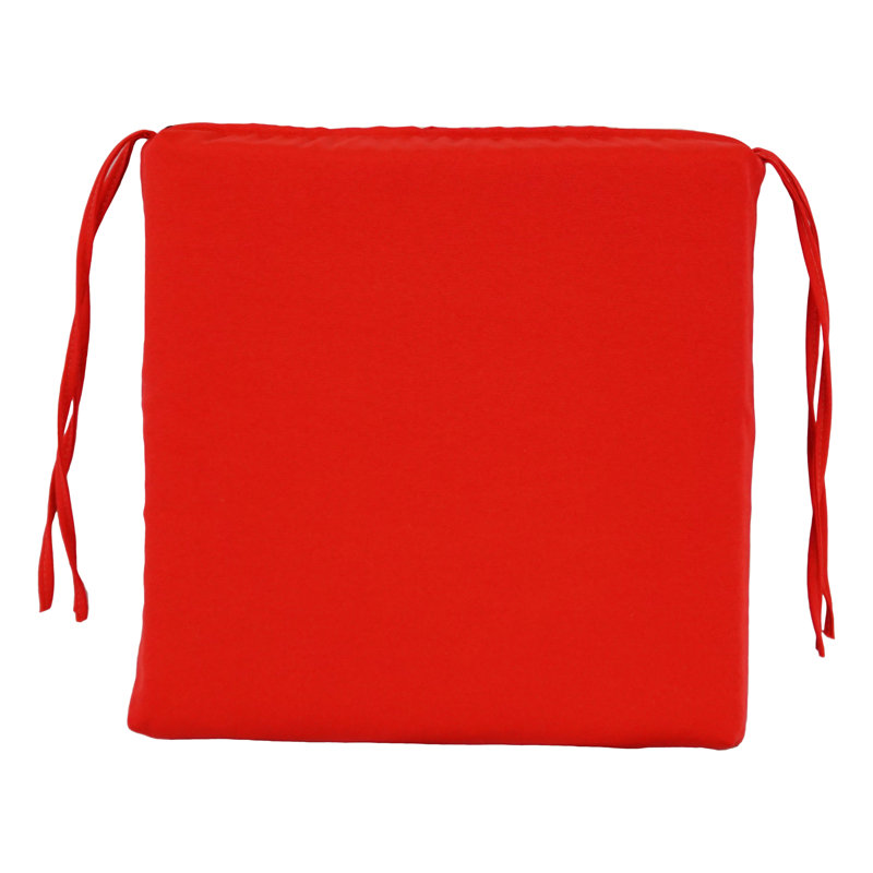 Outdoor 3'' Seat Cushion, Red