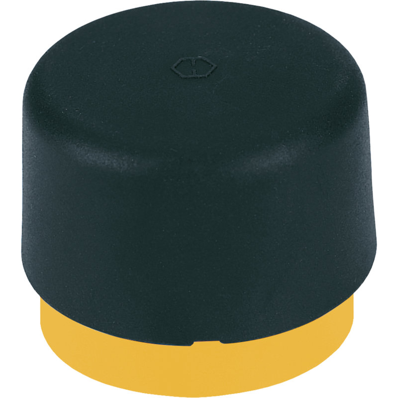 Amaziah 52Mm Diameter Door Stop, Yellow/Black