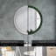 Huldar Glass Flat Wall Mirror-326659962