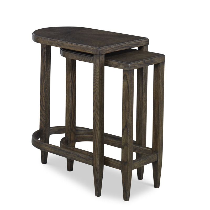 Monarch Solid Wood Nesting End Table