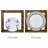 2 Piece Farmhouse Wood Plate Display Rack