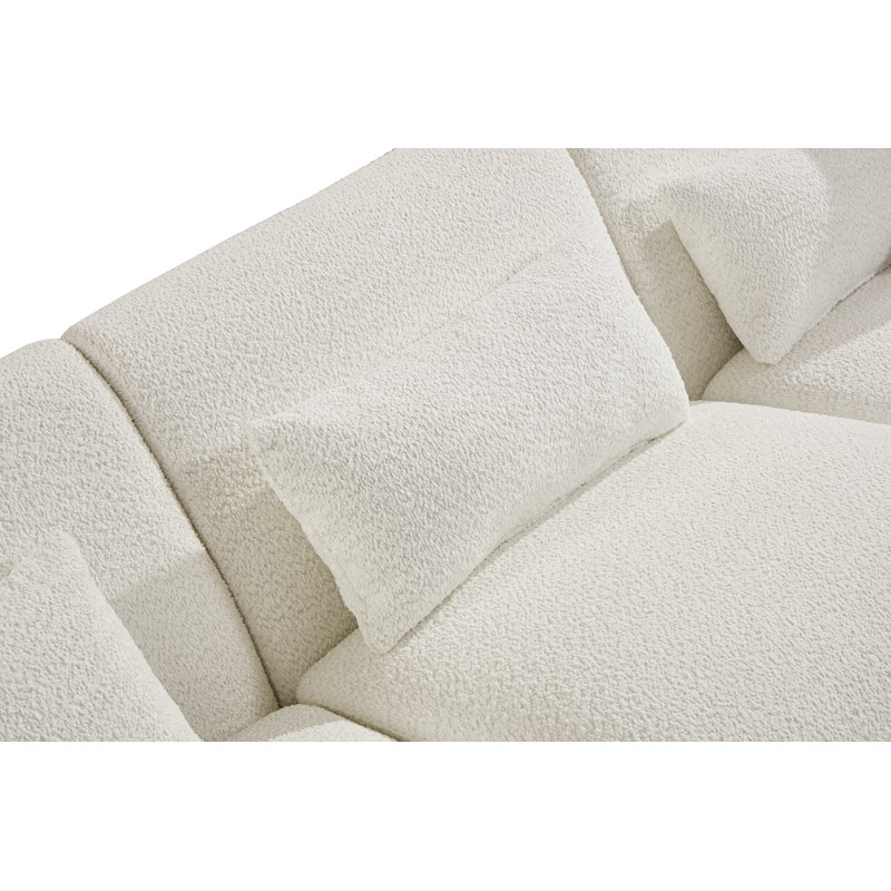 Laly Upholstered L-Shaped Sectional Right Hand Facing
