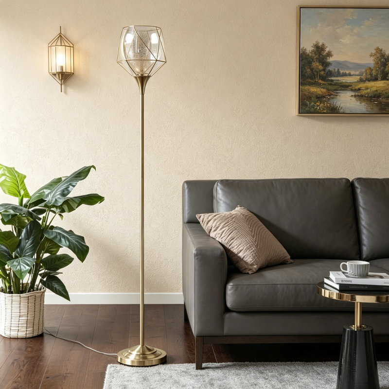 Taelyn 67'' Torchiere Floor Lamp