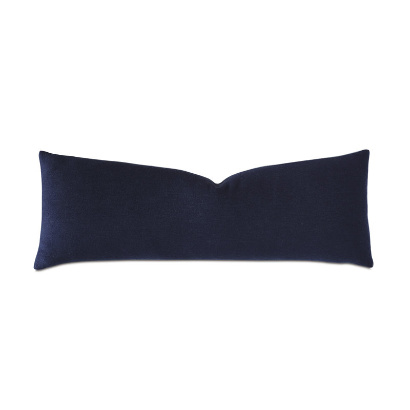 Hansel Lumbar Pillow Cover & Insert, Navy