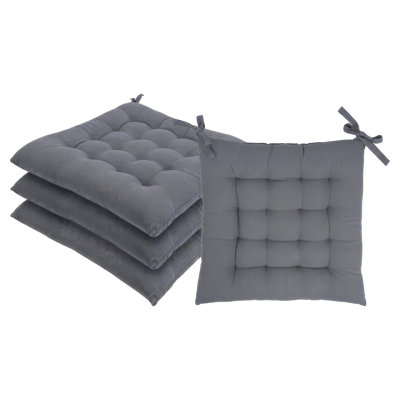 Comfortable Square Chair Seat Pad – Upgrade dining chairs, kitchen seating and garden furniture with this 40 x 40cm chair cushion, combining comfortable padding with contemporary styling for versatile use across indoor and outdoor seating areas.