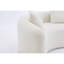 Canapé modulaire en chenille courbé en L LY-042: double profondeur, sans assemblage, compact pour les petits espaces, 400 lb, 66,9 L