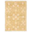 Tapis décoratif en laine noué à la main de conception unique en laine noué à la main de conception unique 4 pi 2 po x 5 pi 9 po New Age 18/20 Pak Oushak