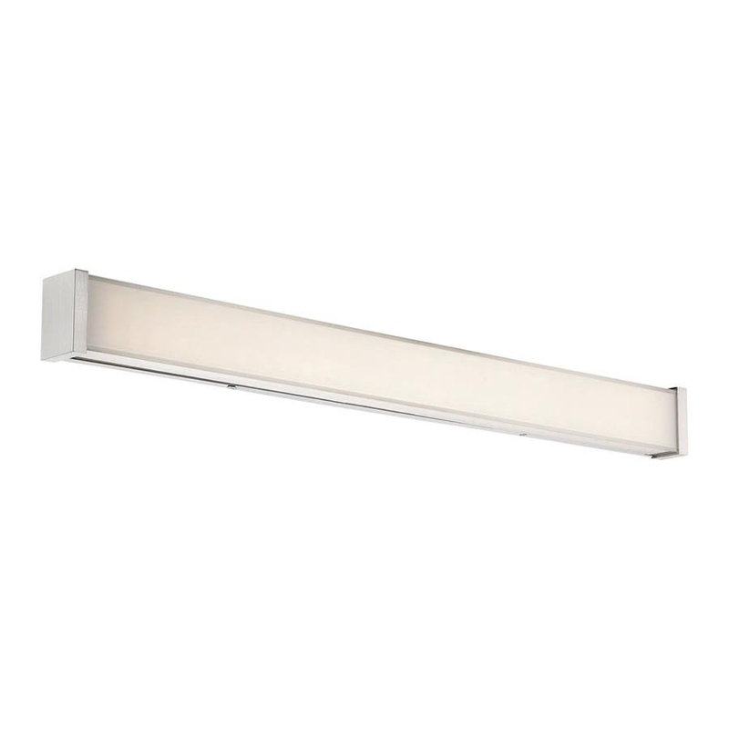 Svelte 1 - Light LED Bath Bar, Brushed Nickel, 3000K