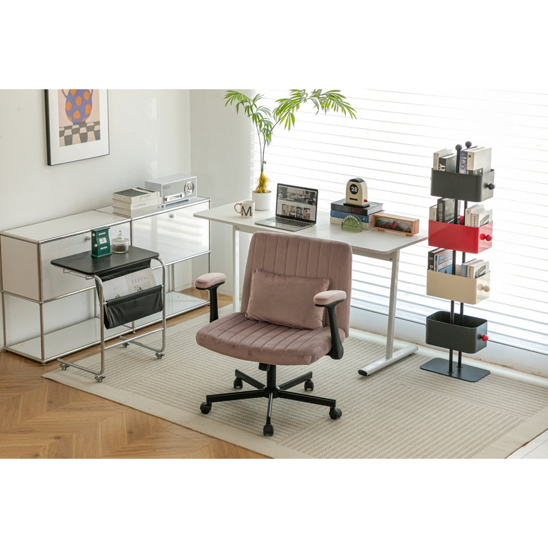 Mercer41 Criss Cross Chair, Bleu