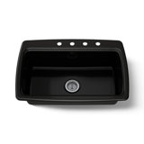 Cape Dory® 33" L x 22" W x 9-5/8" Top-Mount Single-Bowl Kitchen Sink