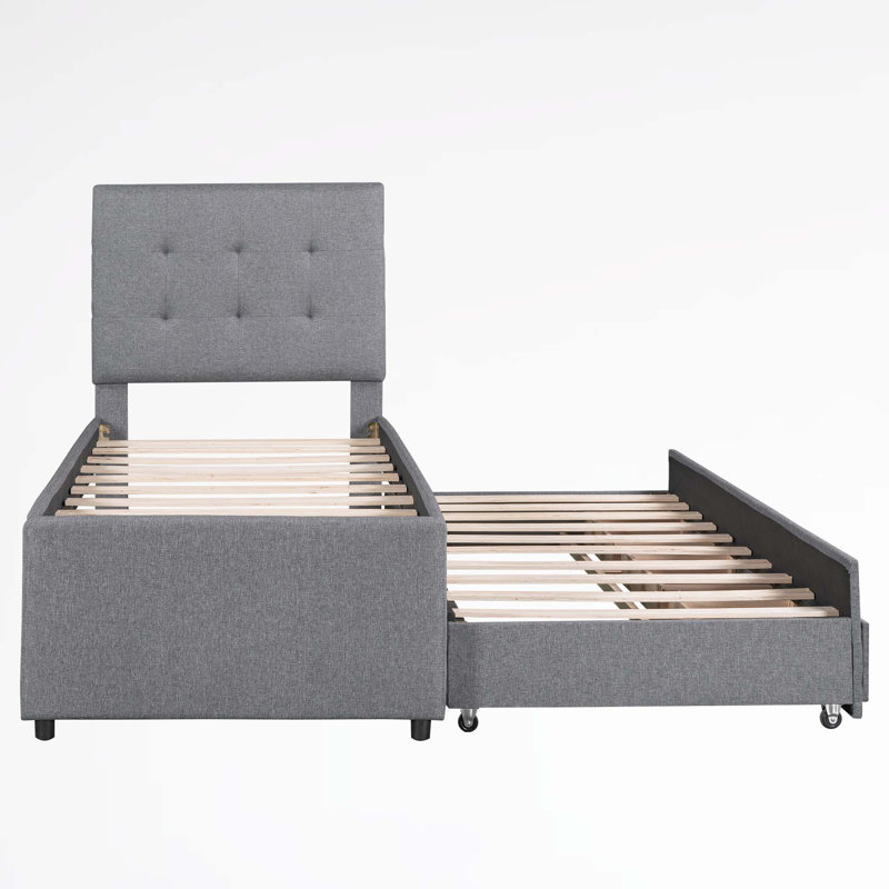 Red Barrel Studio® Rauf Upholstered Storage Bed | Wayfair