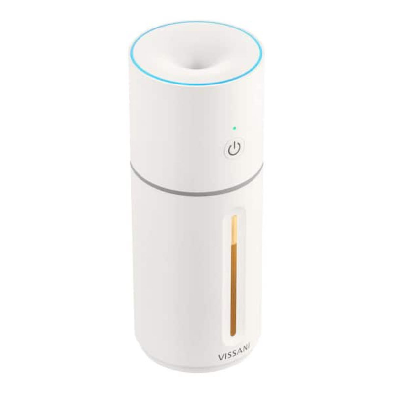 Vissani 10 Oz. Portable Cool Mist Humidifier, Top Fill, Colour-changing Light