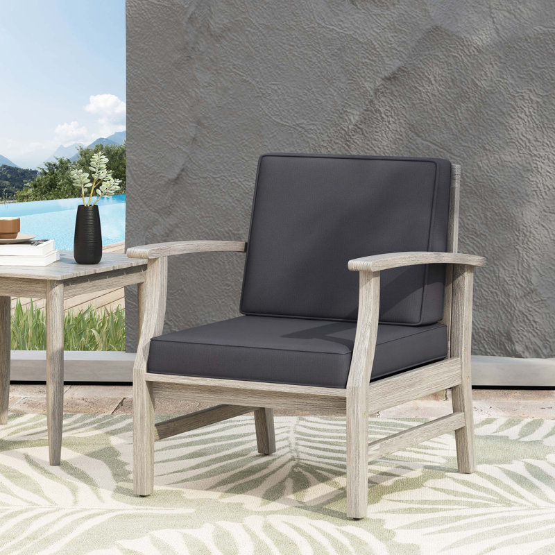 Style de salon, siège d'appoint moderne, Tissu gris pâle, Gris foncé