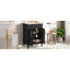 Meuble-lavabo 24 po avec lavabo intégré en céramique, meuble-lavabo à 2 portes et meuble-lavabo simple pour petite et moyenne salle de bain
