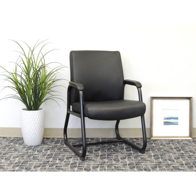 Narender Reception Chair with Metal Frame