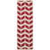 Deedie Hand Tufted Wool Chevron Rug