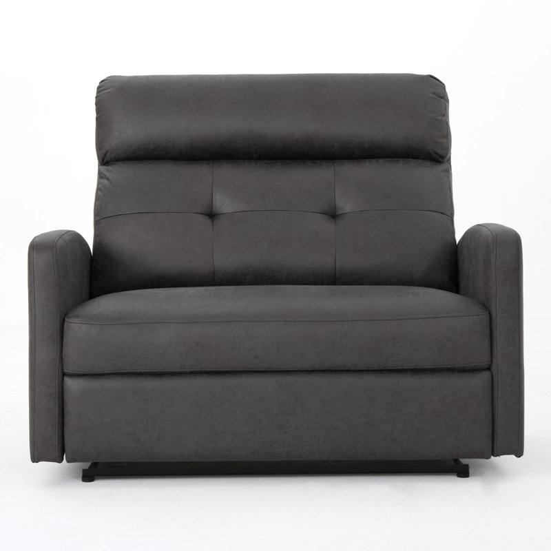 Fauteuil inclinable confortable à sièges doubles pour des moments de détente avec des proches, idéal pour le divertissement à domicile et les loisirs.