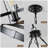 Retro Style Large 2-Tier Circular Ceiling Ironwork Chandelier