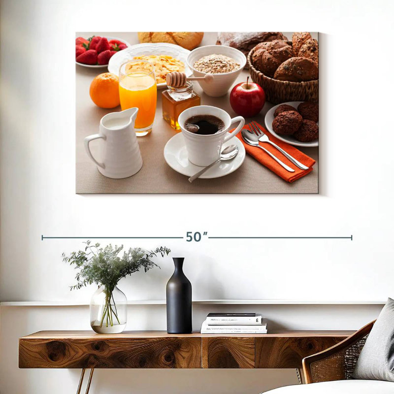 Yarlin Satisfying Breakfast, 26" H x 39" W