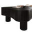 Table basse relevable de 42 po pour petits espaces de salon, système hydraulique silencieux, 3 compartiments de rangement, conception sécurisée pour les angles, montage rapide, espace principal noir 42 po, panneau cannelé réglable.-158242728-158242729