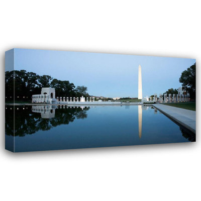 Highmith, Carol Reflecting pool on the National Mall with the Washington Monument reflected