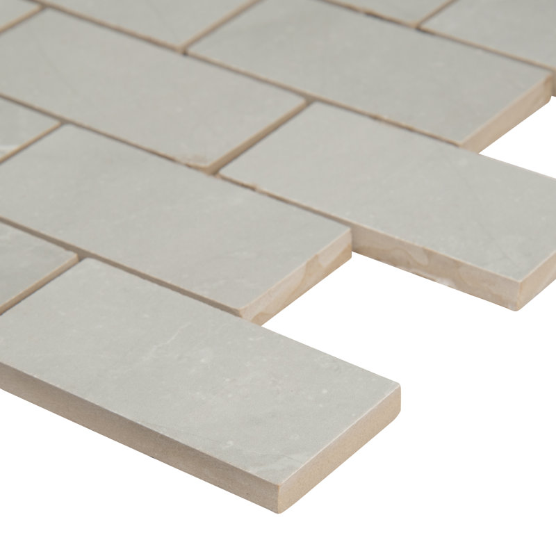 Sonoma 12 in. x 12 in. Polished Porcelain Mosaic Floor and Wall Tile, Gravelle