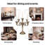 Metal Tabletop Candelabra-191285623