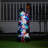 Stacking Snowmen Lamp Post with LED