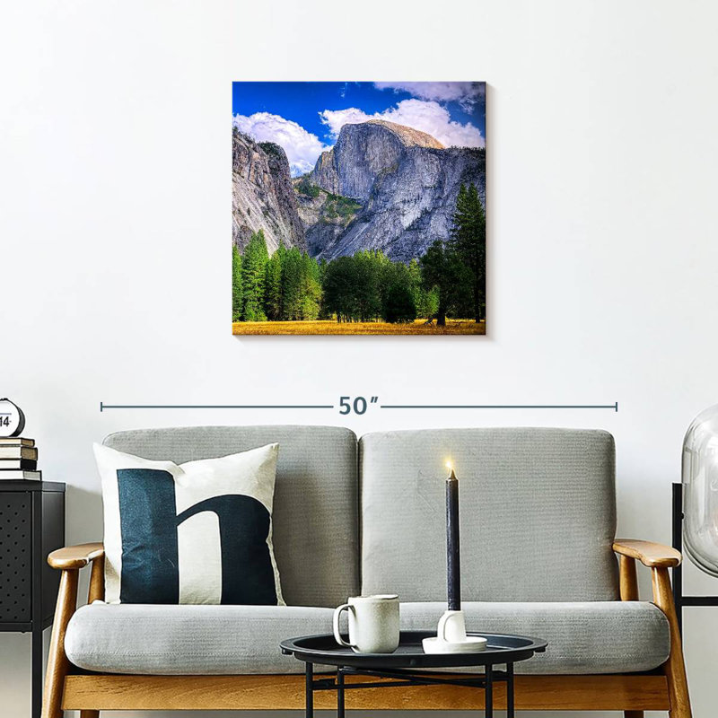 Alvord Half Dome Mountainscape, 24" H x 24" W