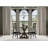 Classic Tan 47.25" Round Dining Table with Stable Cross Trestle Base-984078966