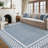 Modern Border Machine Washable Area Rug for Living Room Bedroom Stain Resistant Throw Carpet for Home Decor Office-1257857282