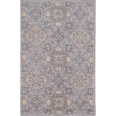 One-of-a-Kind Rugs Ziegler Hand-Knotted High-Quality Gray/Beige Area Rug