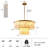 23.6" Dual-Layer Round Drum Kitchen Island Alabaster Chandelier-478517907-478517902-478517892