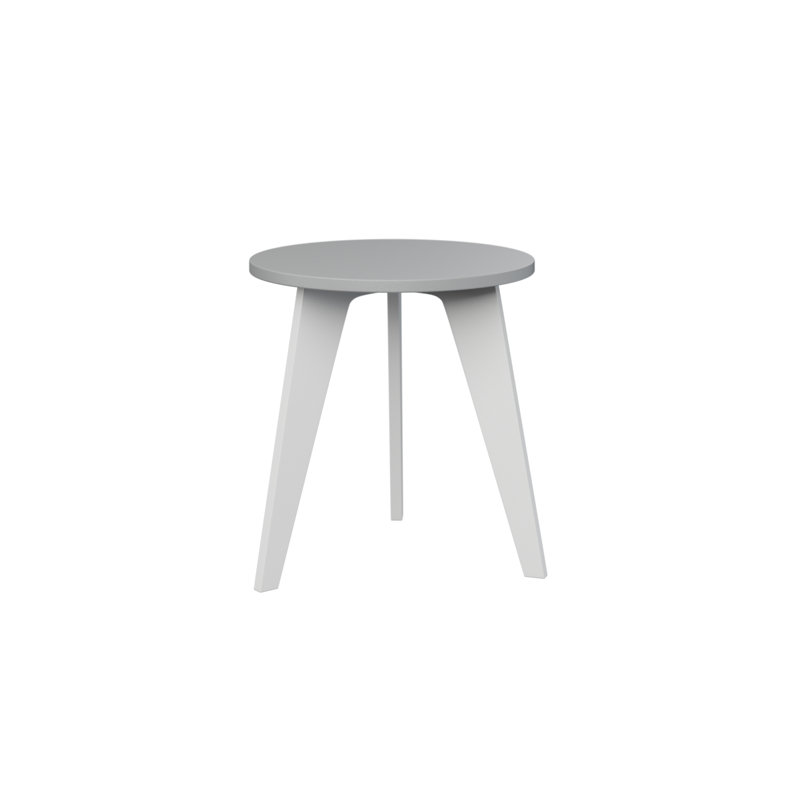 Nordic Outdoor Side Table, Fog