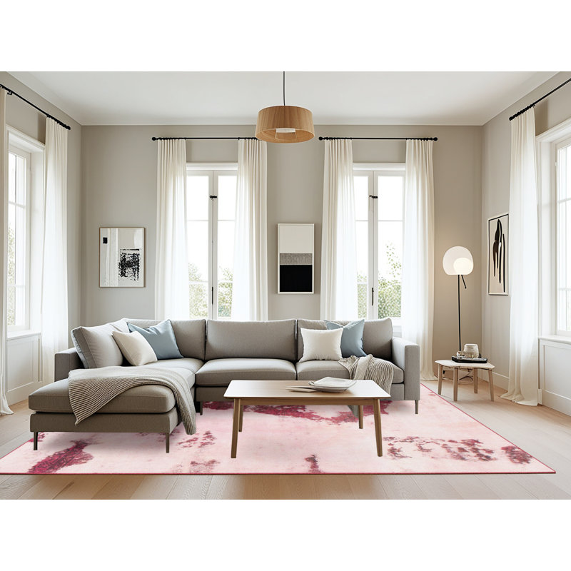 Tapis abstrait moderne 896, Rectangle 8 pi x 12 pi