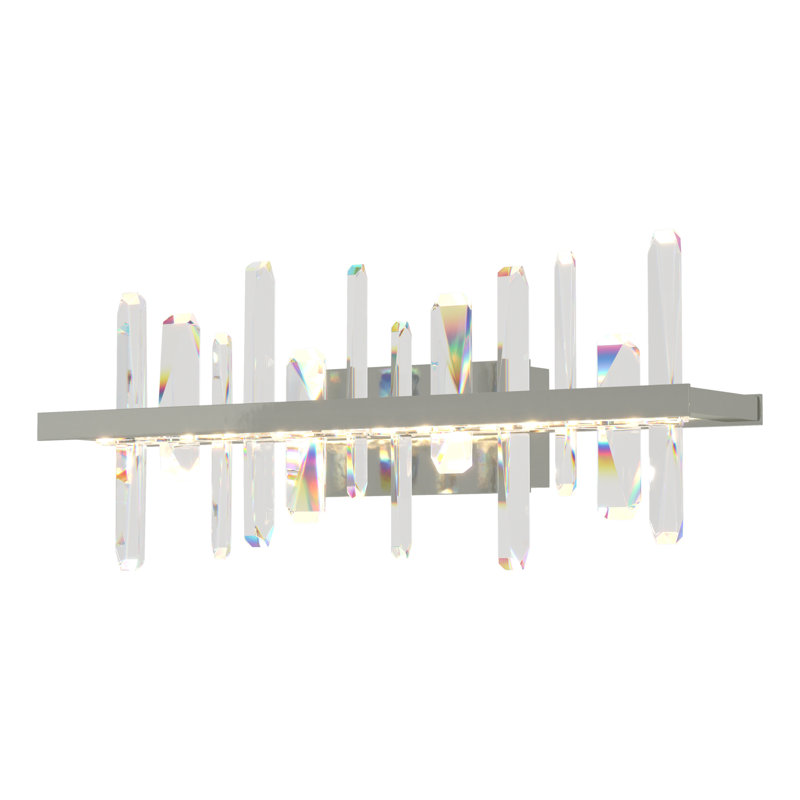 Solitude LED Sconce, Sterling