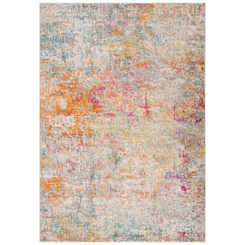 Steelman Abstract Area Rug, Rectangle 160 x 229 cm