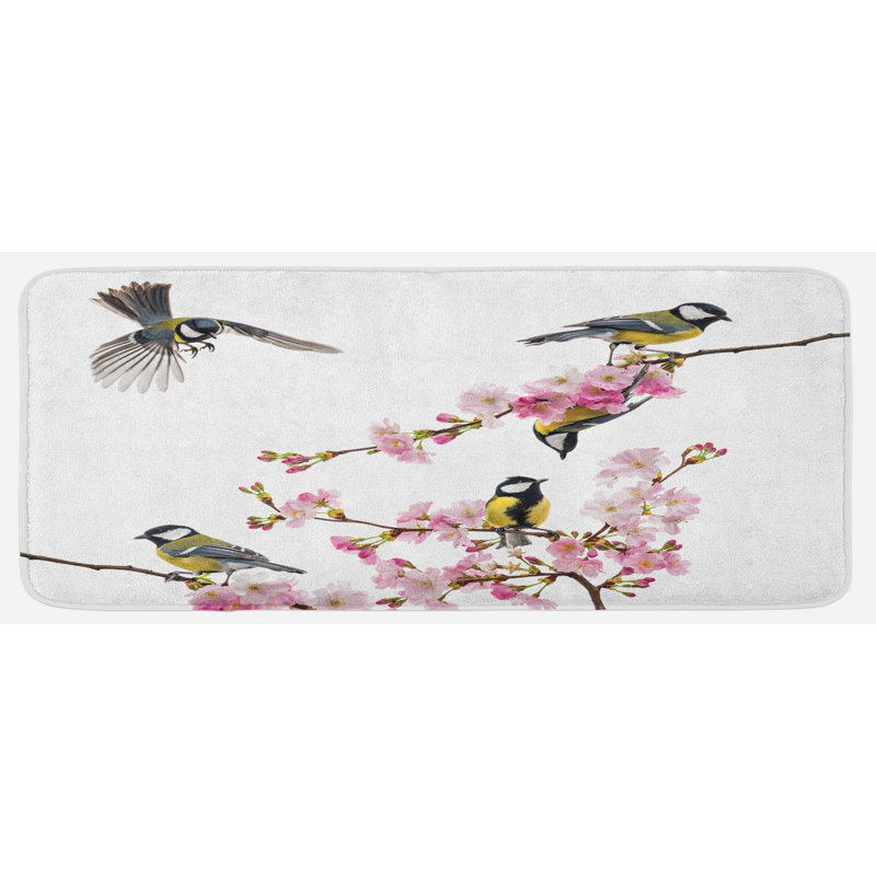 Tapis de cuisine oiseaux